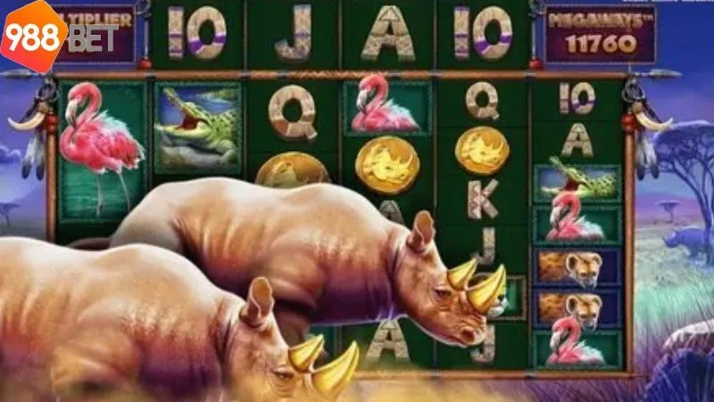 Nổ Hũ Great Rhino - Trải nghiệm săn hươu cao cổ, thưởng cực đã 2 no-hu-great-rhino:-gioi-thieu