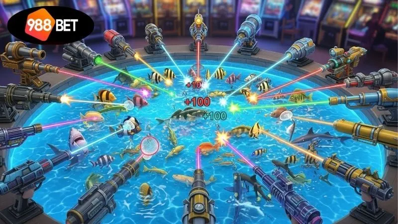 Bắn cá nổ hũ – Trải nghiệm giải trí cùng kho báu đại dương